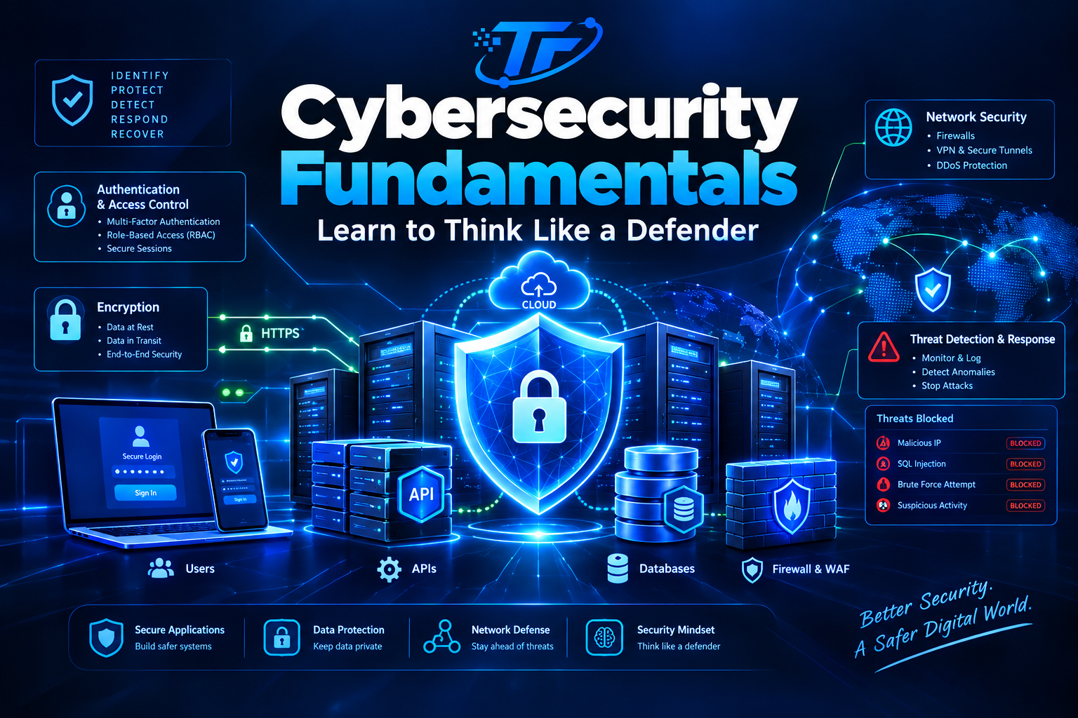 Cybersecurity Fundamentals: Learn to Think Like a Defender