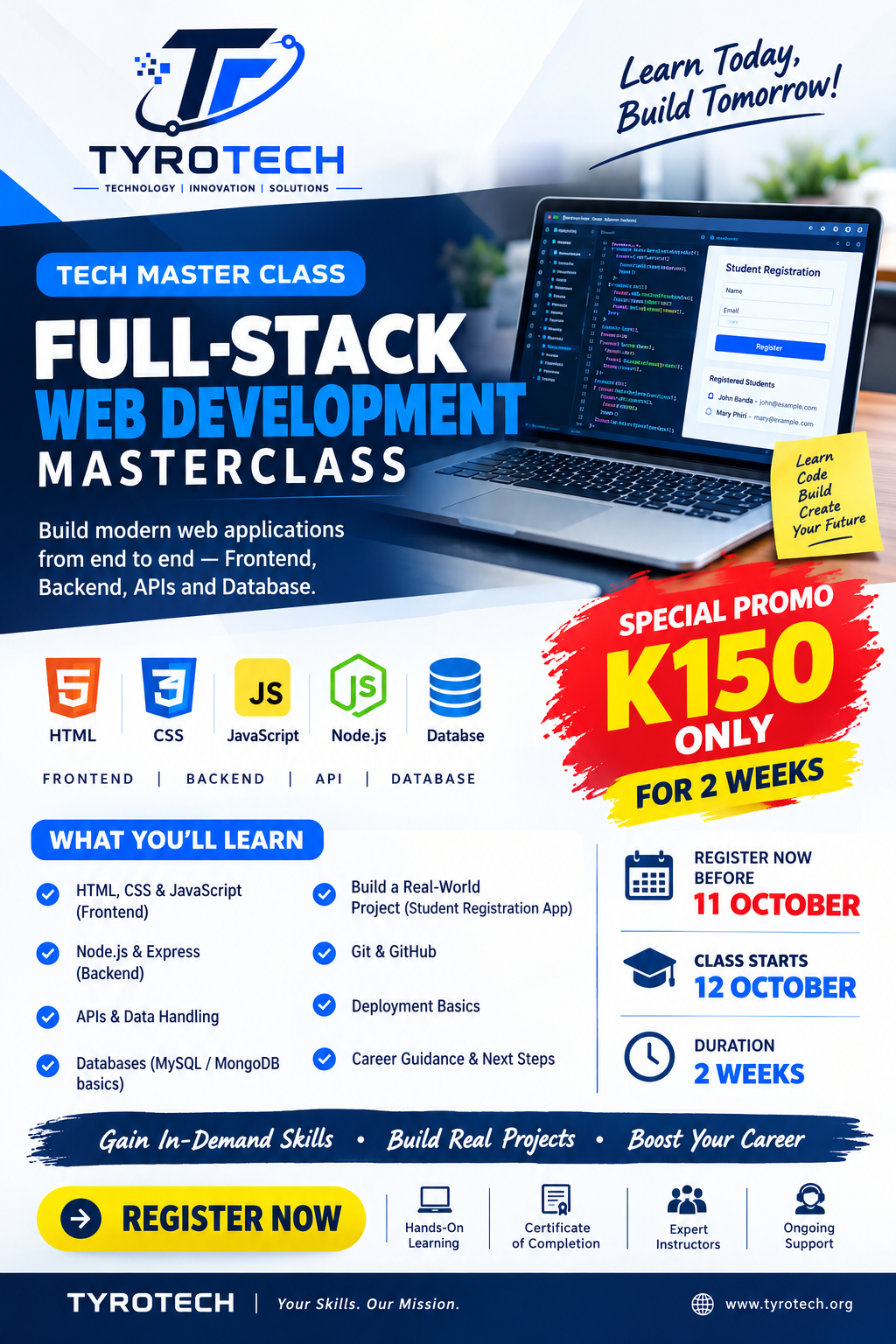 WebDev Full-Stack FastTrack